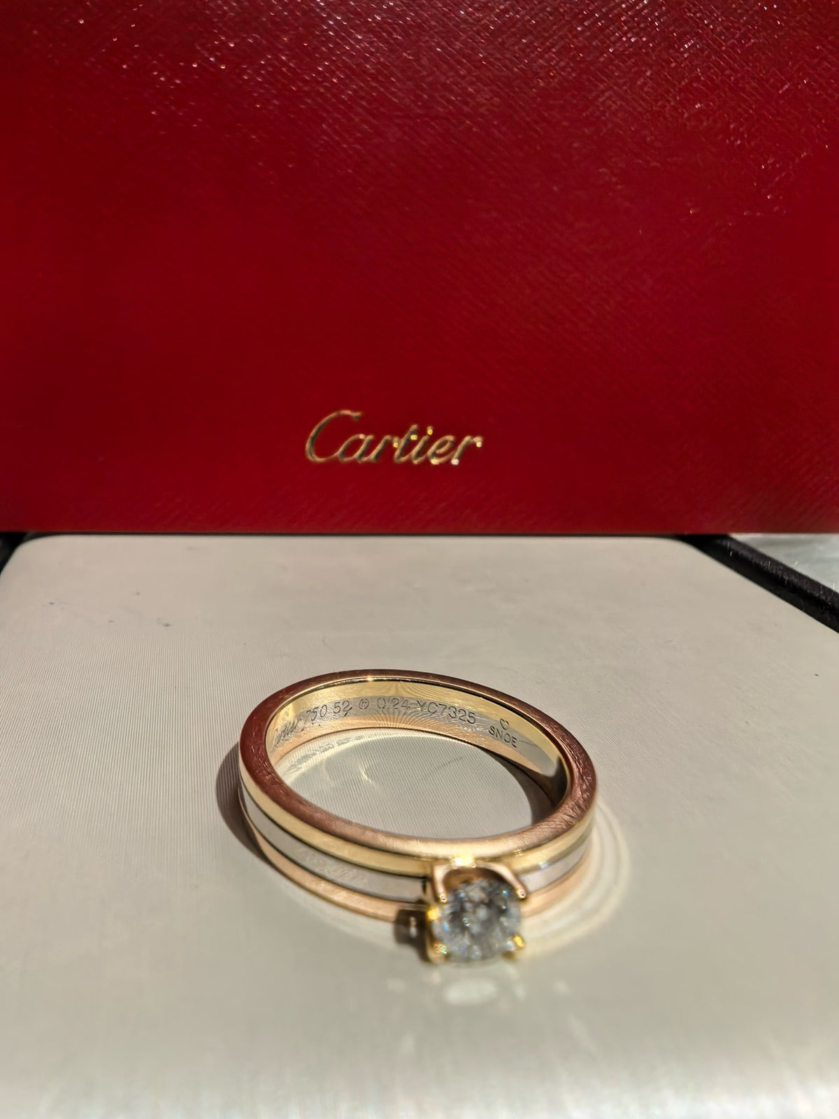 Cartier - Trinity - Yellow gold - Multicolour - (52)