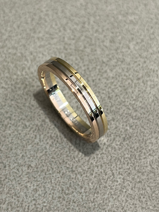Cartier - Trinity - Yellow gold - Multicolour - (55)