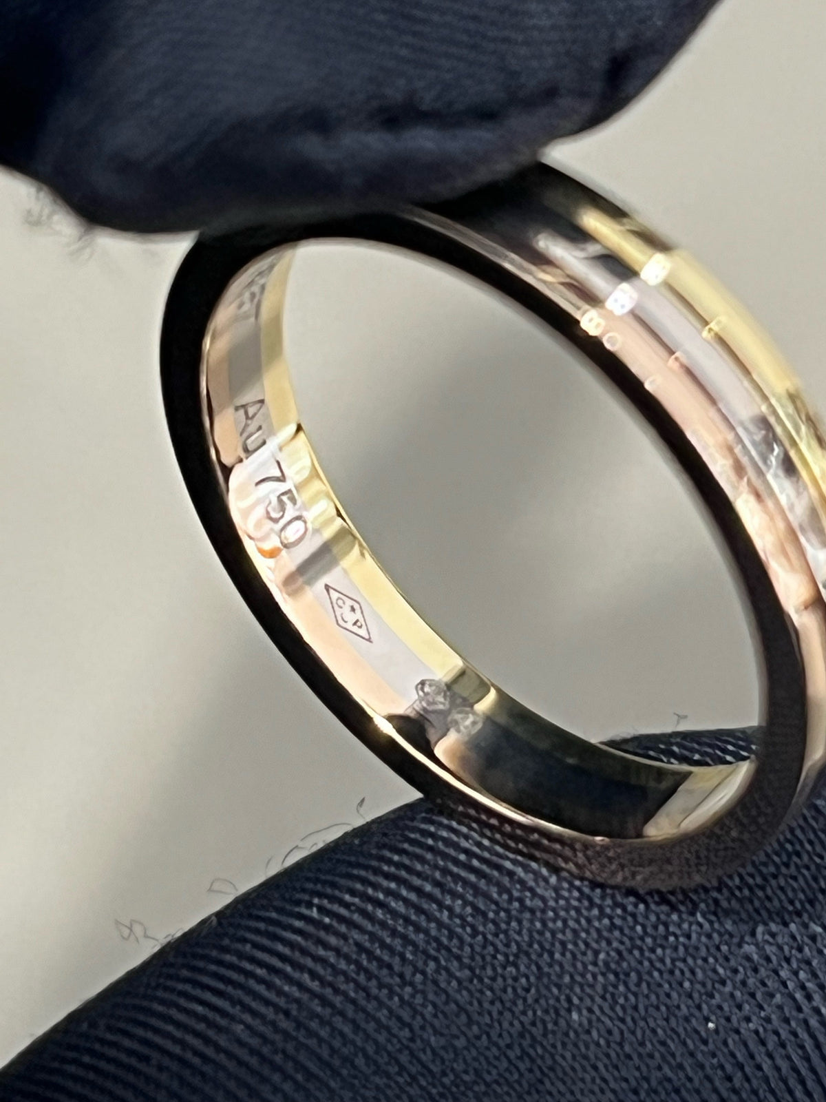 Cartier - Trinity - Yellow gold - Multicolour - (55)