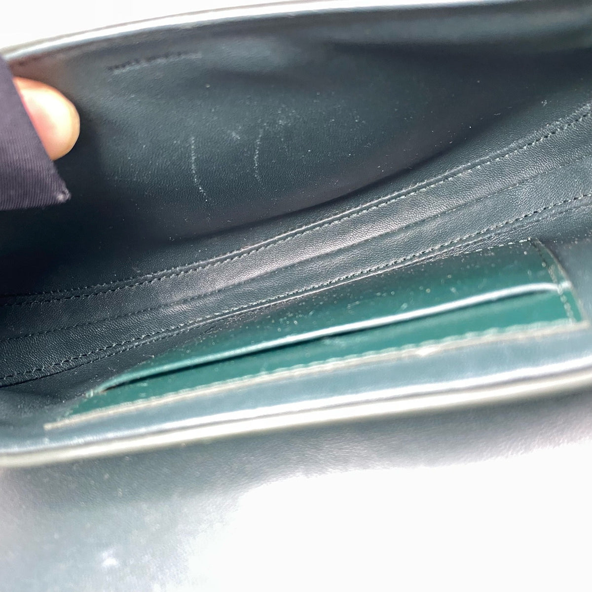 Celine - 16 Besace - Leather - Green - (small)