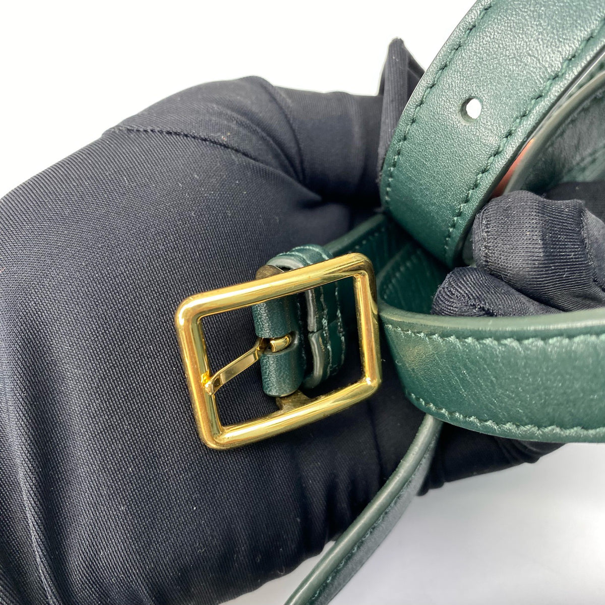 Celine - 16 Besace - Leather - Green - (small)