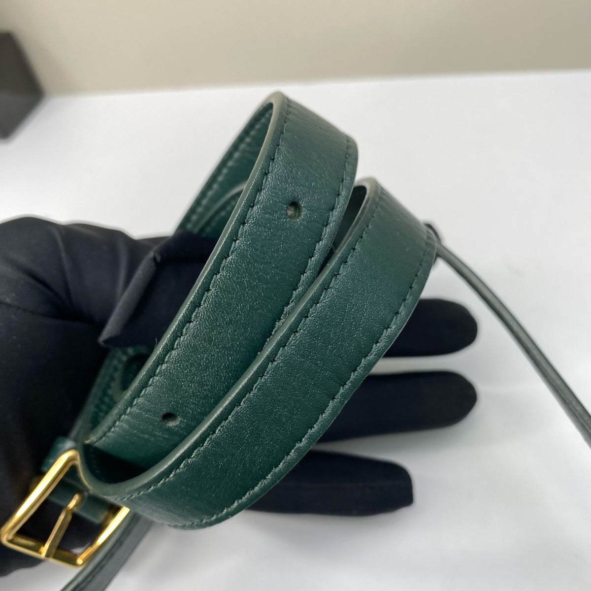 Celine - 16 Besace - Leather - Green - (small)