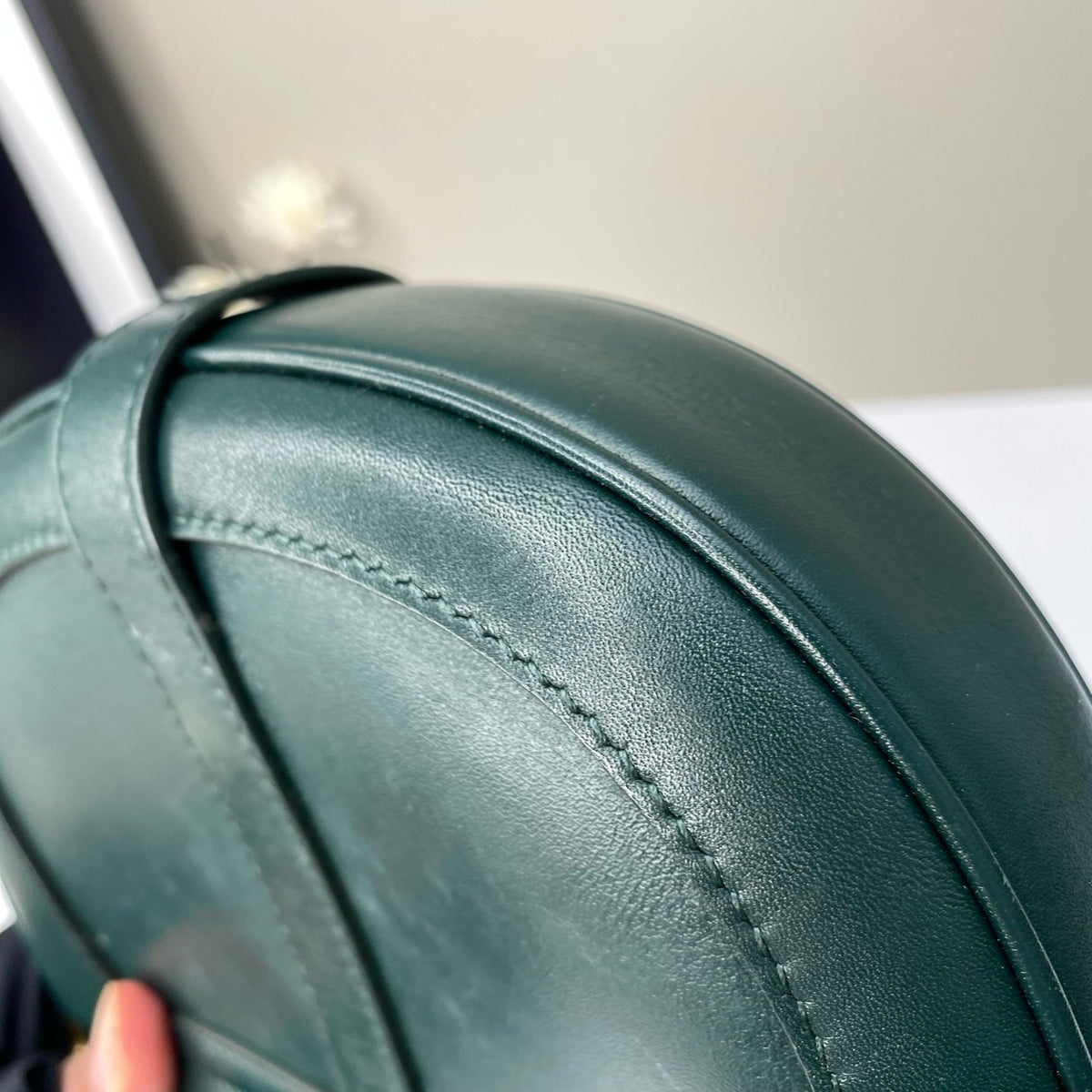 Celine - 16 Besace - Leather - Green - (small)