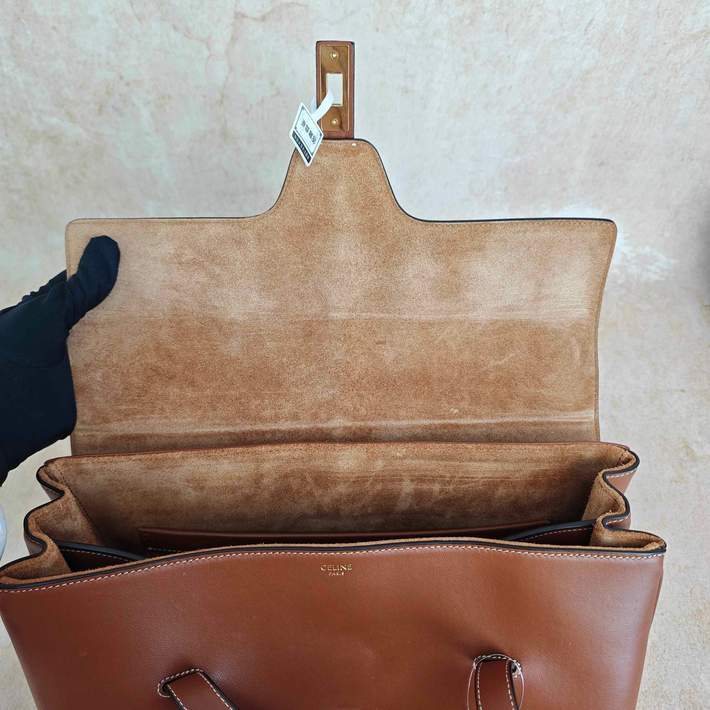Celine - 16 - Leather - Brown - (medium)