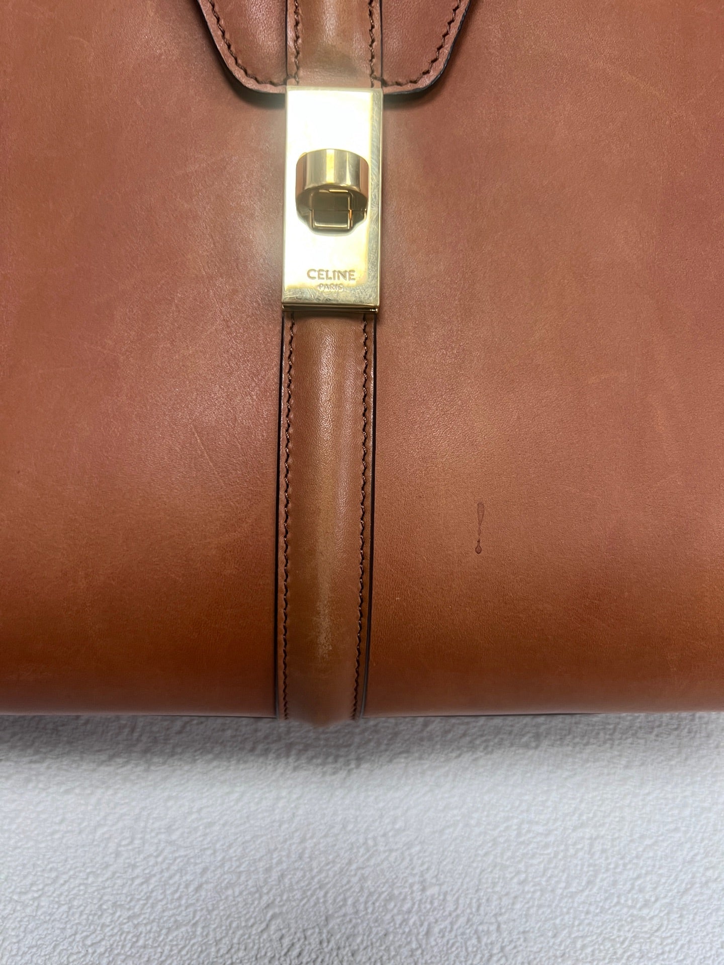 Celine - 16 - Leather - Brown - (medium)