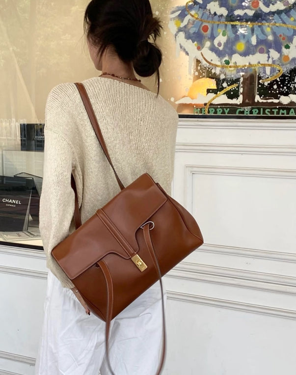 Celine - 16 - Leather - Camel - (medium)