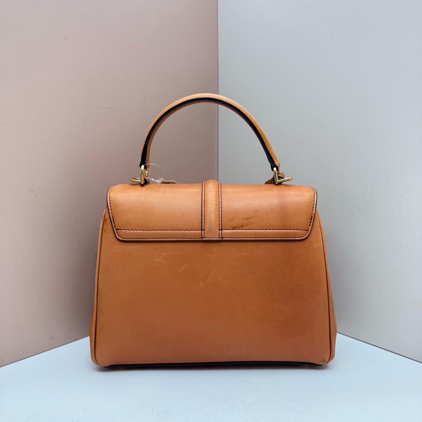 Celine - 16 - Leather - Camel - (small)
