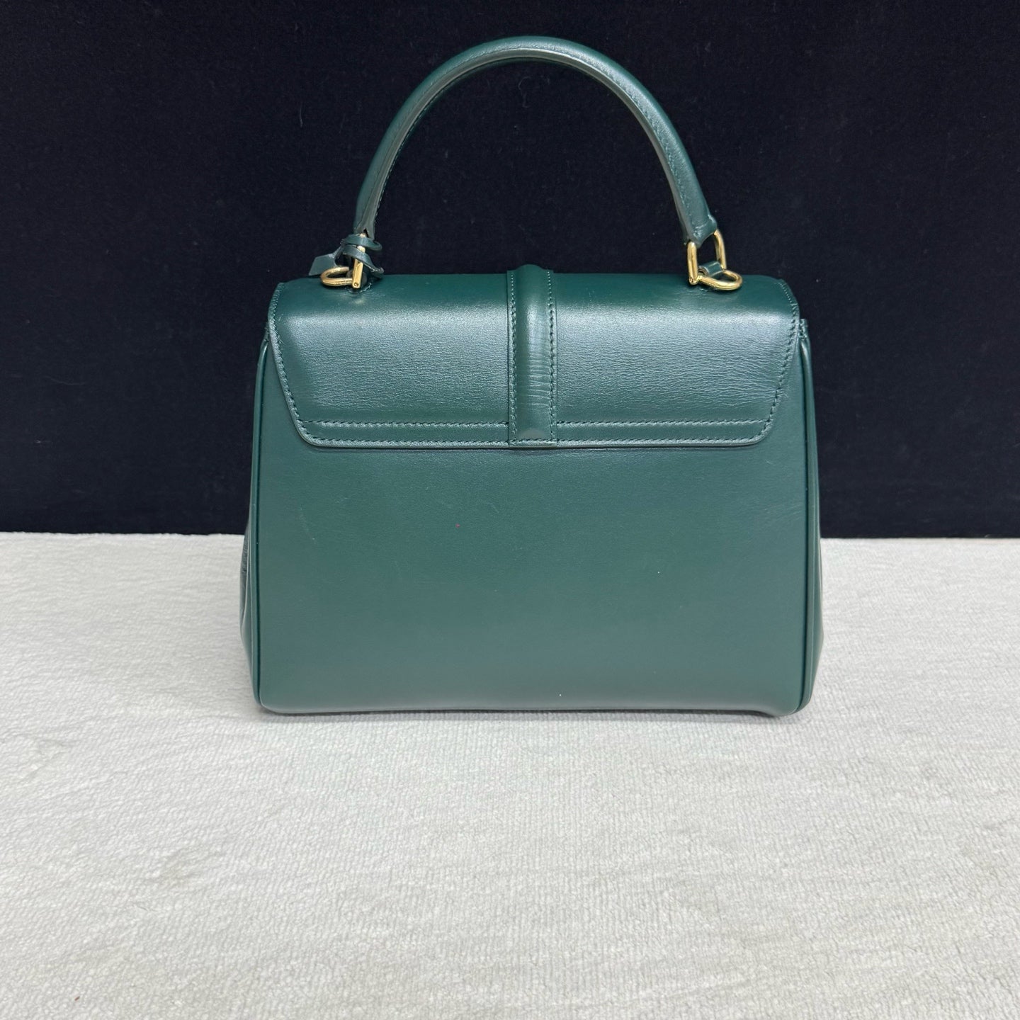 Celine - 16 - Leather - Green - (small)