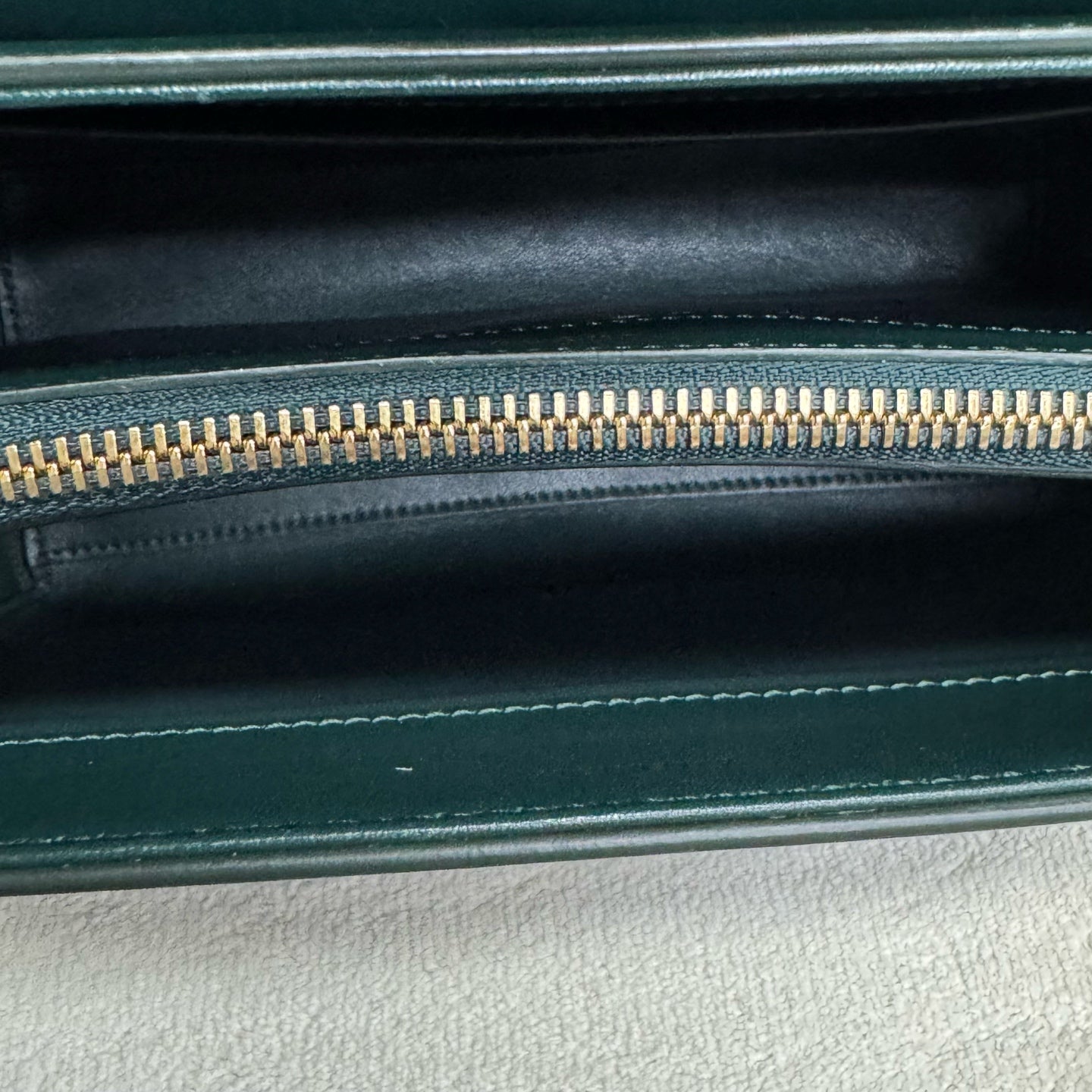 Celine - 16 - Leather - Green - (small)