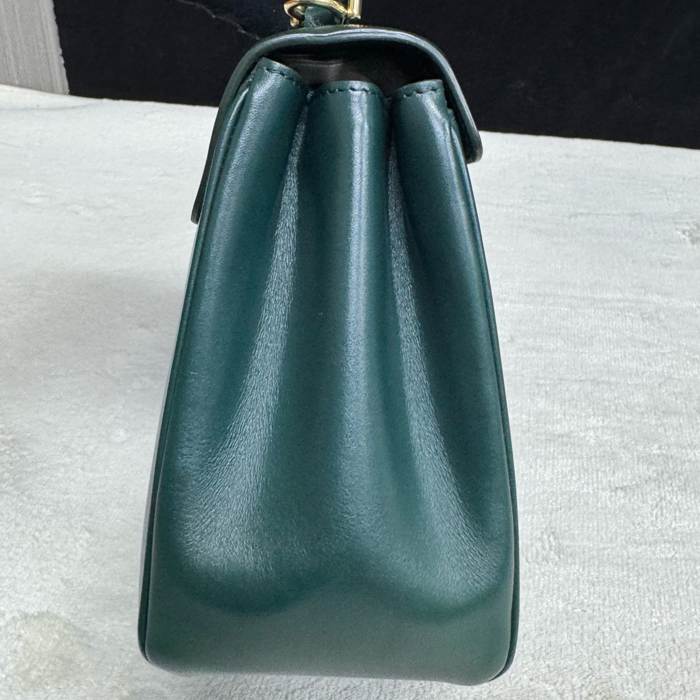 Celine - 16 - Leather - Green - (small)