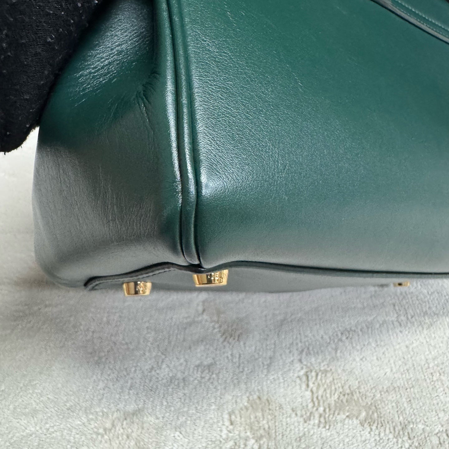 Celine - 16 - Leather - Green - (small)
