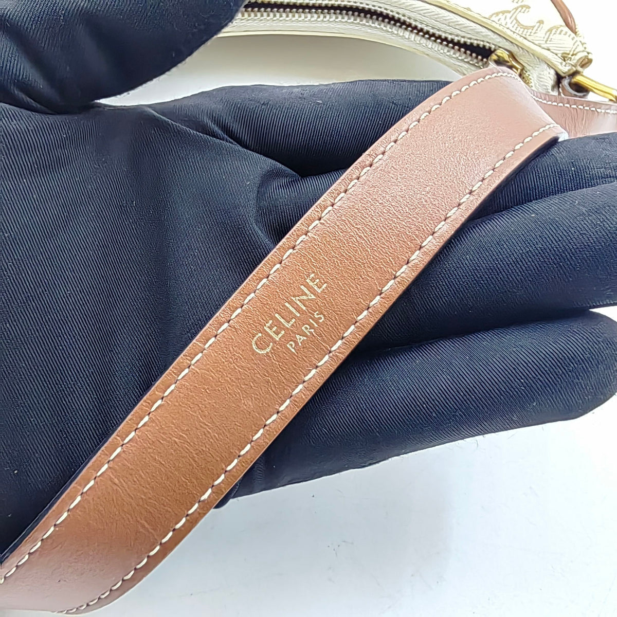 Celine - Ava Bag - Cloth - Beige