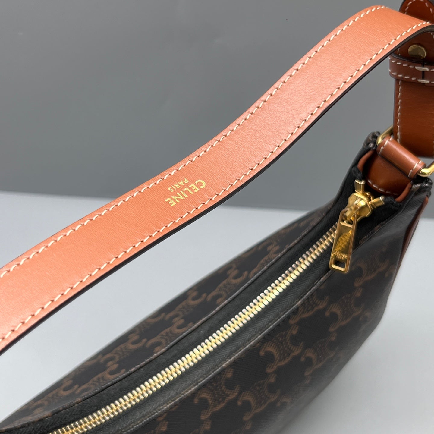 Celine - Ava Bag - Synthetic - Brown - (mini)