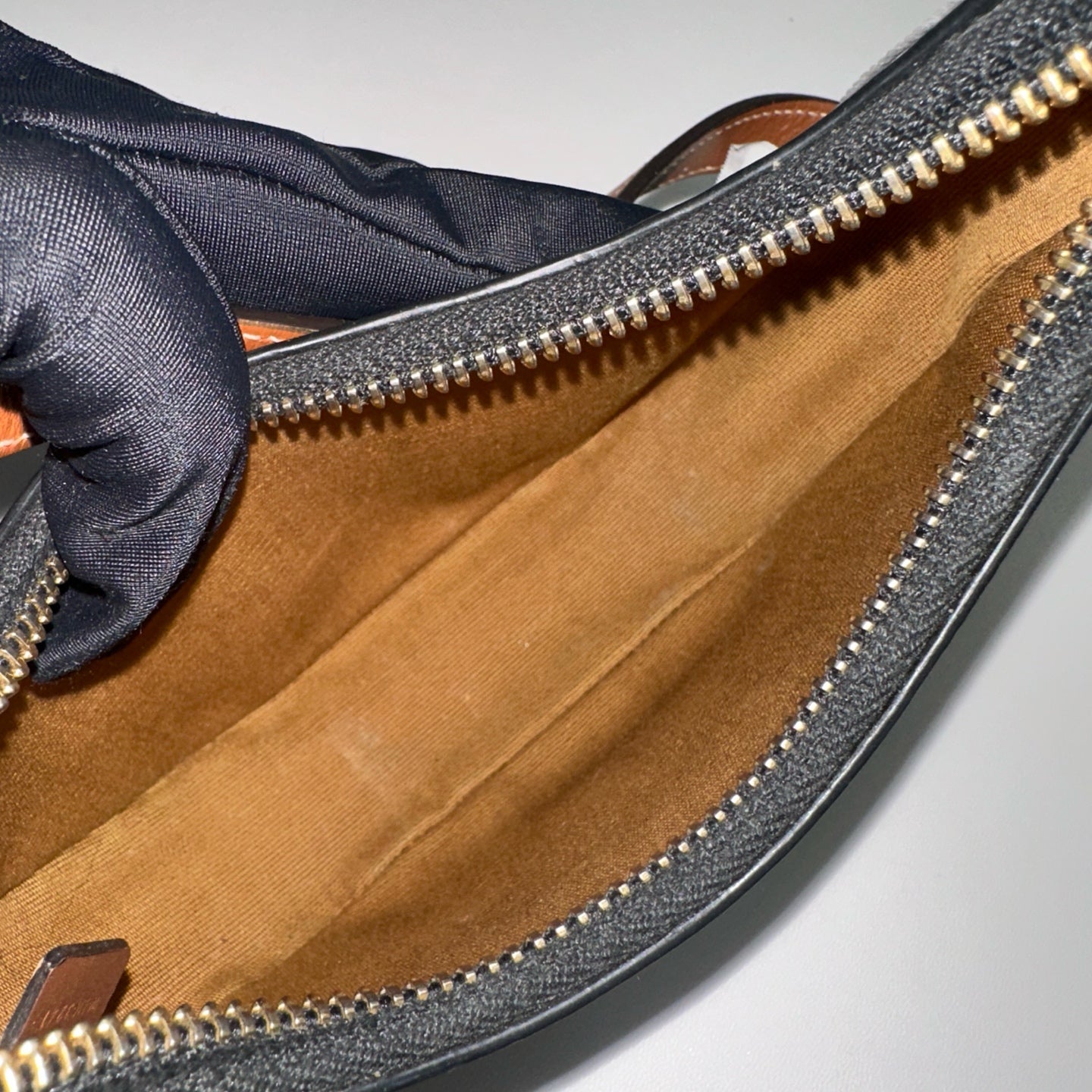 Celine - Ava Bag - Triomphe coated canvas with calfskin leather trim - Brown - (mini)