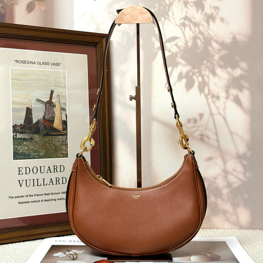 Celine - Ava - Leather - Brown - (small)
