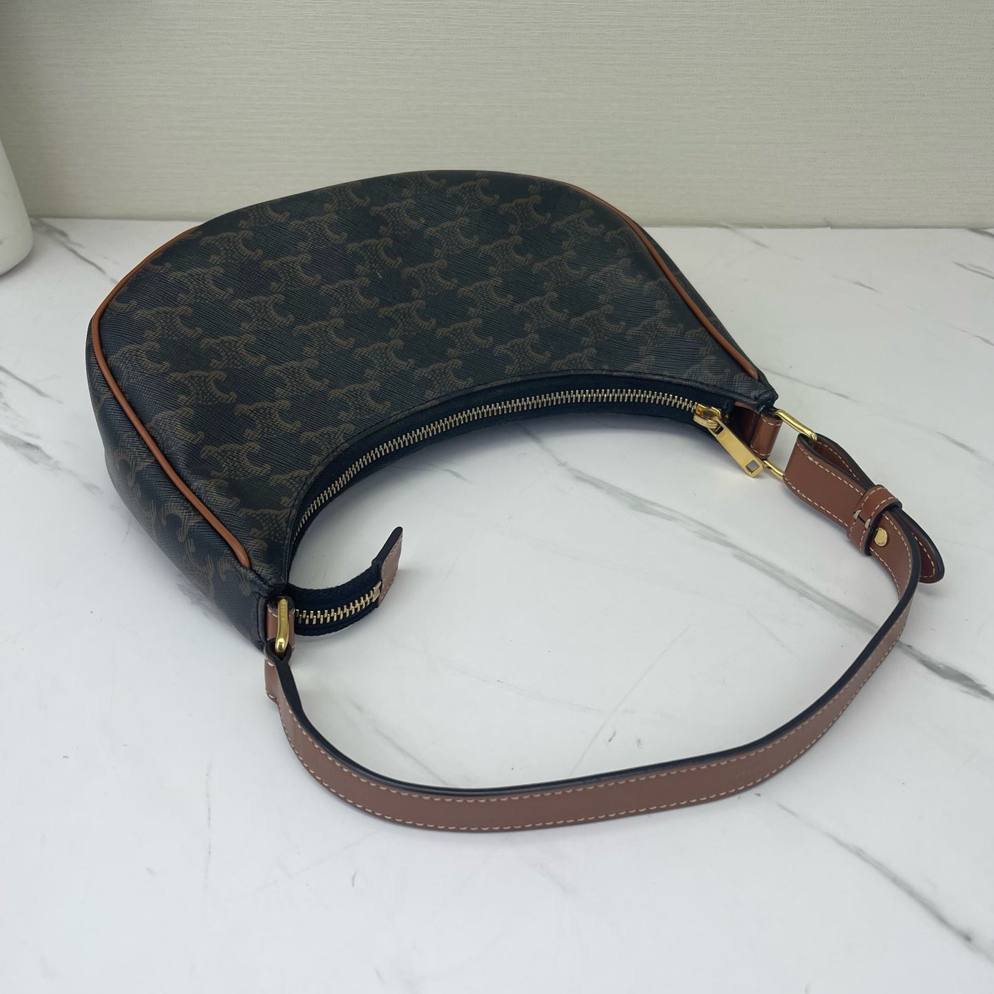 Celine - AVA - Leather - Brown - (small)