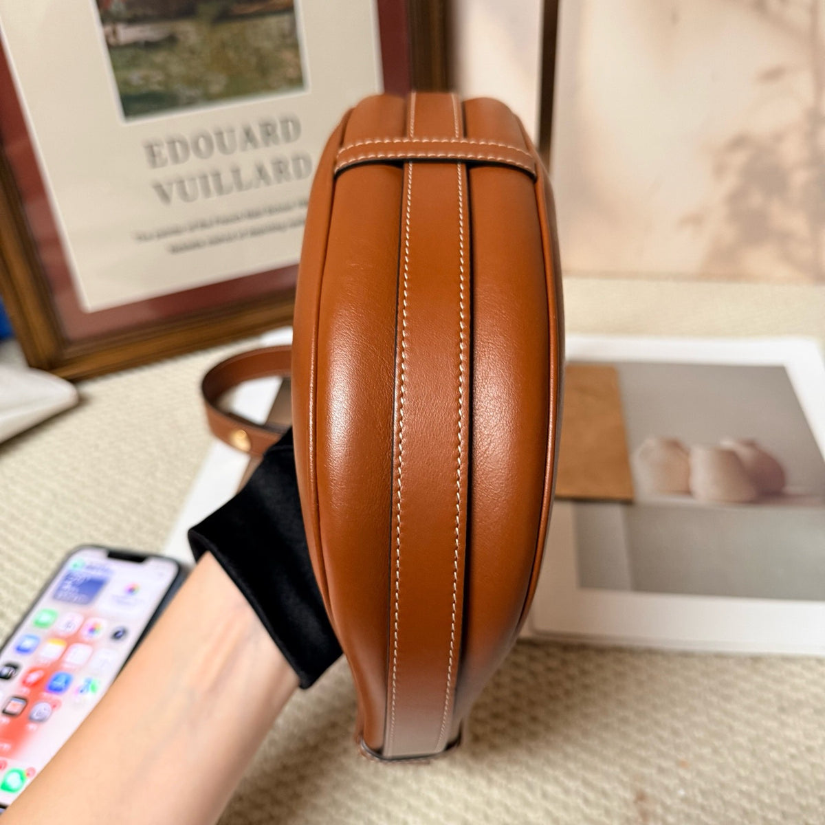 Celine - Ava - Leather - Brown - (small)