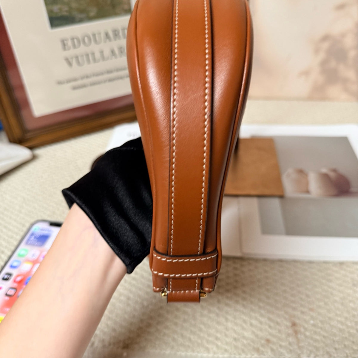 Celine - Ava - Leather - Brown - (small)