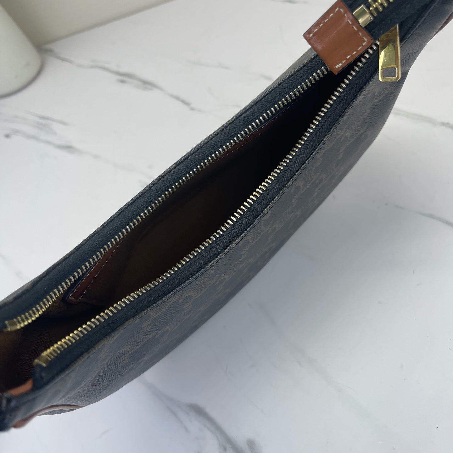 Celine - AVA - Leather - Brown - (small)
