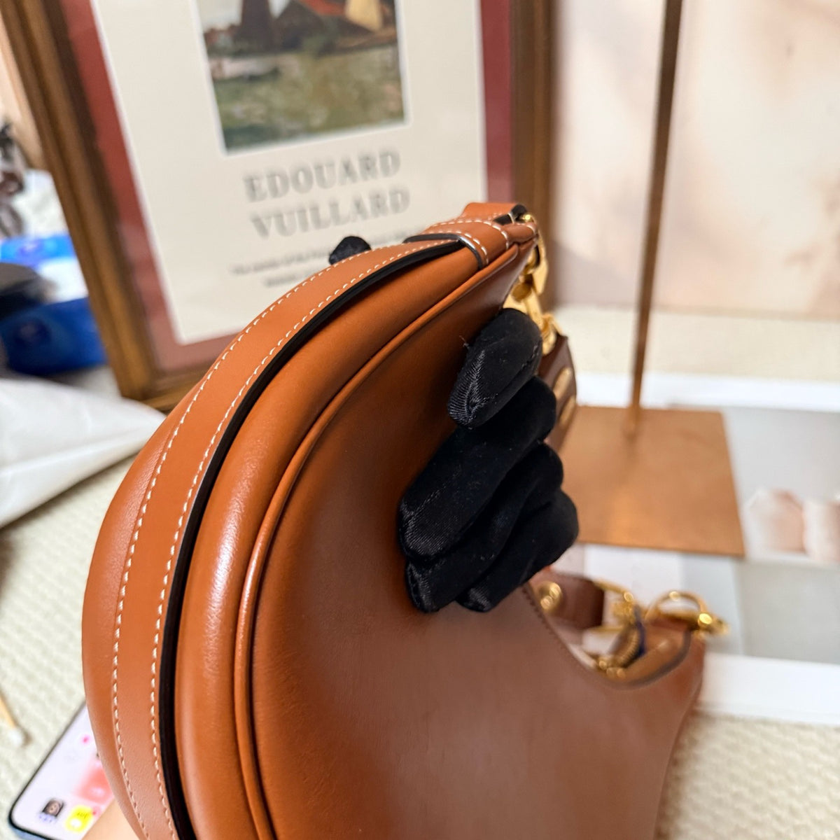 Celine - Ava - Leather - Brown - (small)