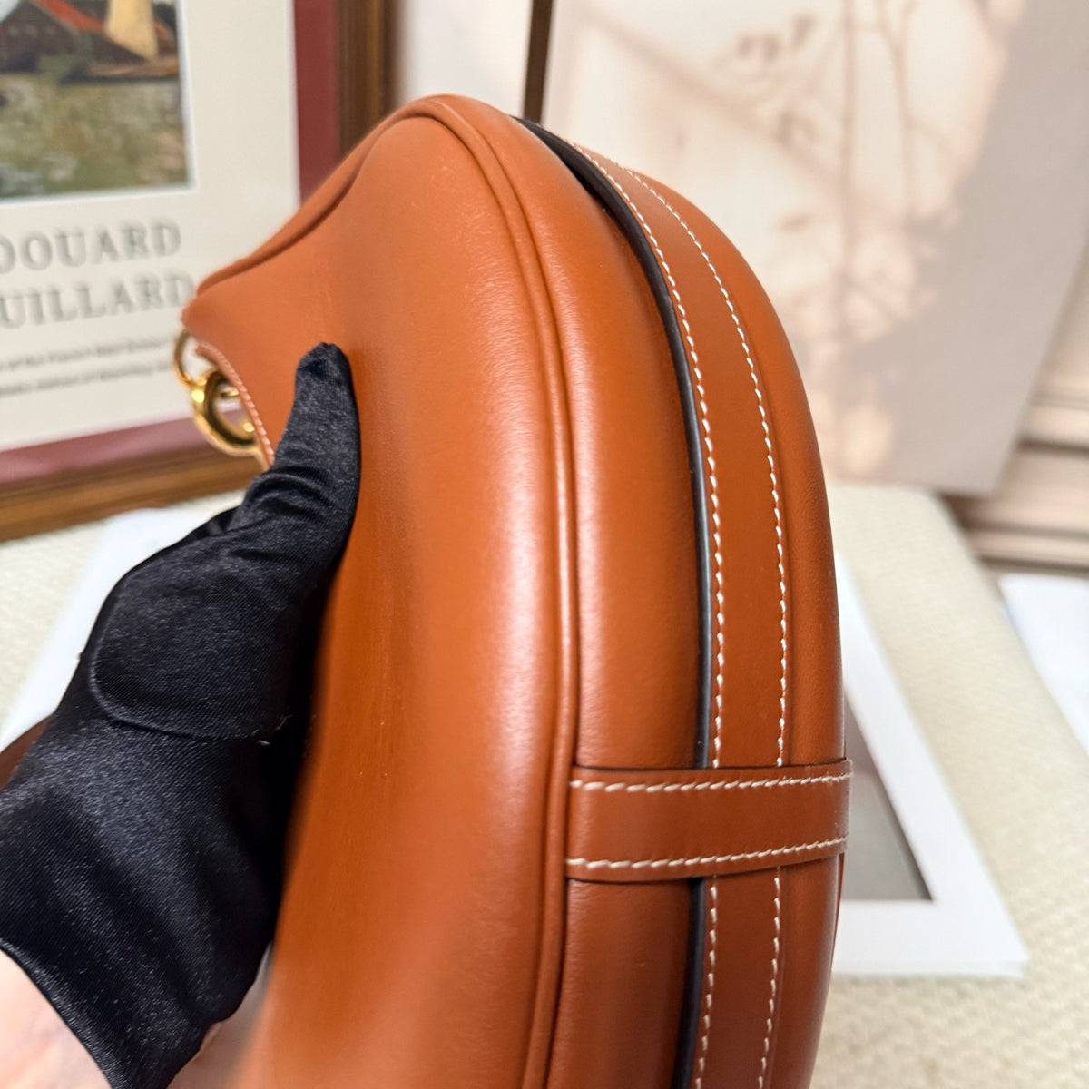 Celine - Ava - Leather - Brown - (small)