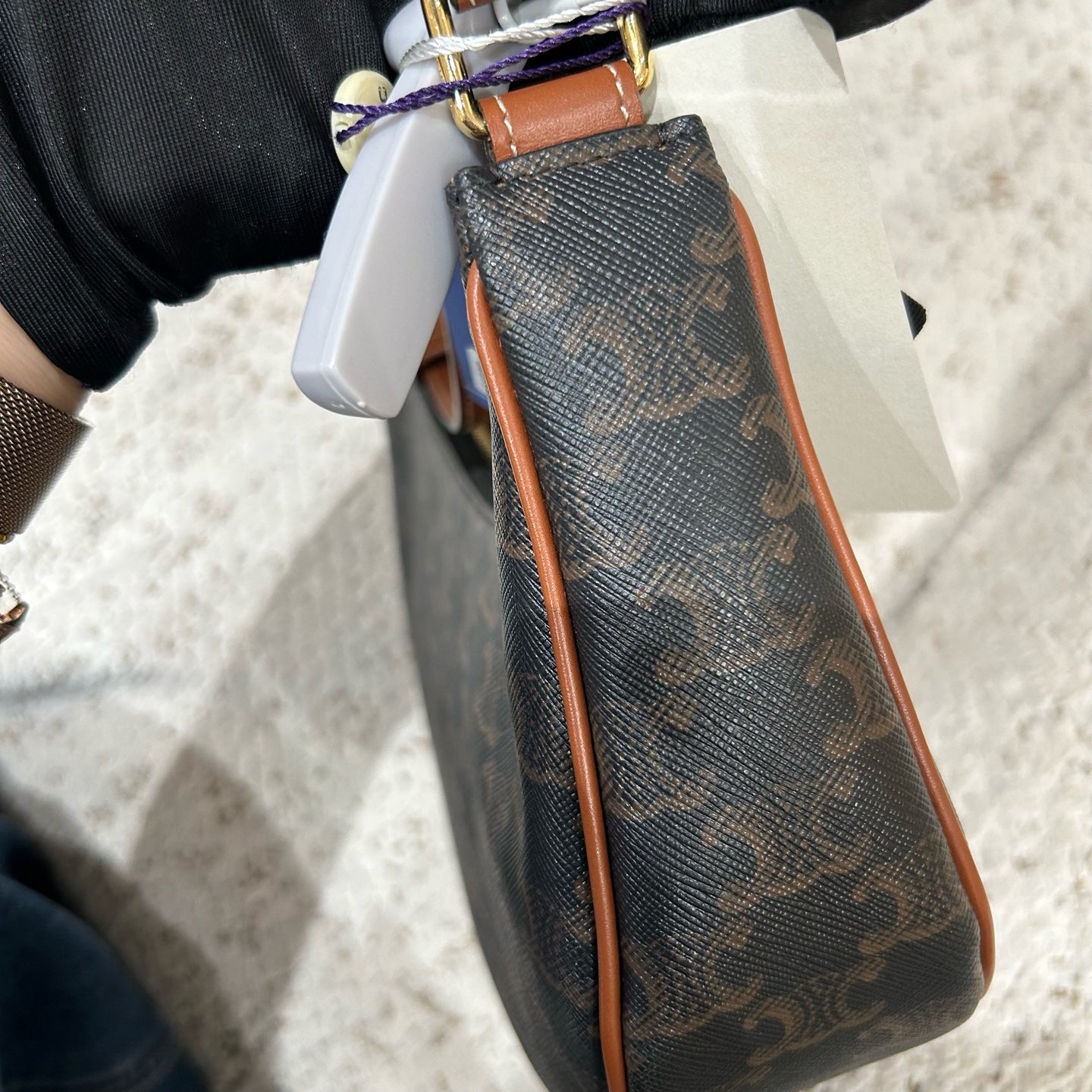 Celine - Ava - Leather - Brown - (small)
