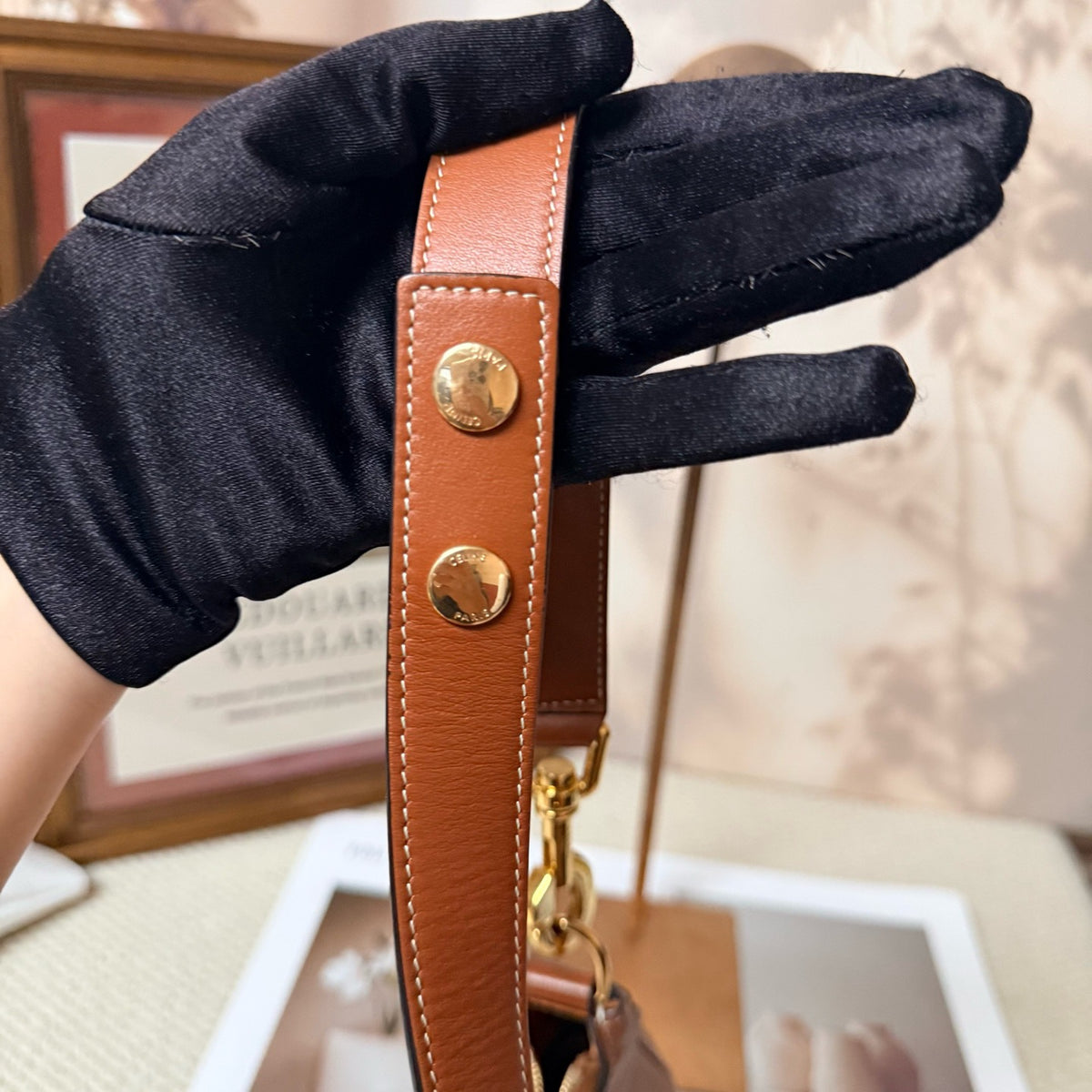 Celine - Ava - Leather - Brown - (small)