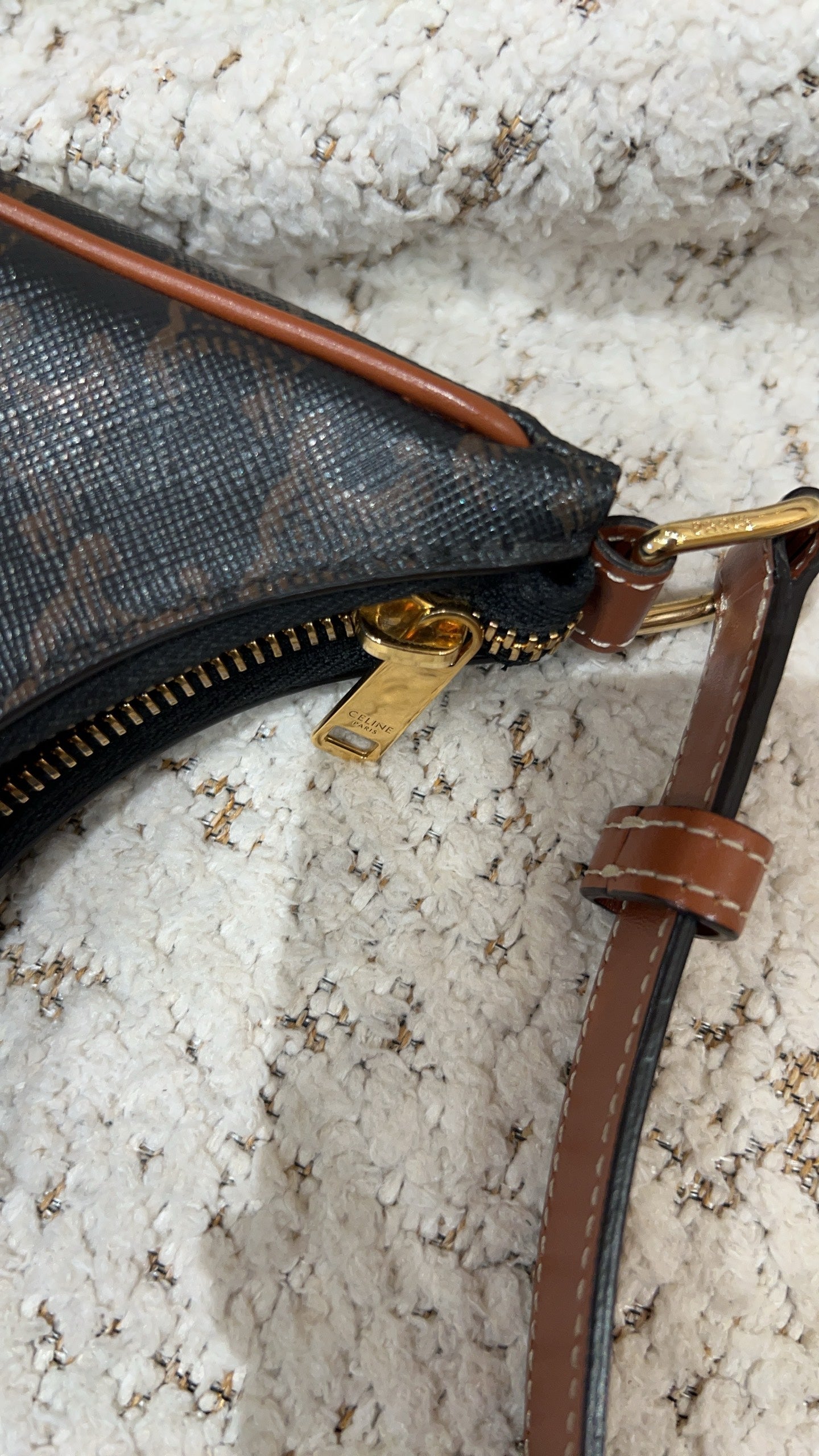 Celine - Ava - Leather - Brown - (small)