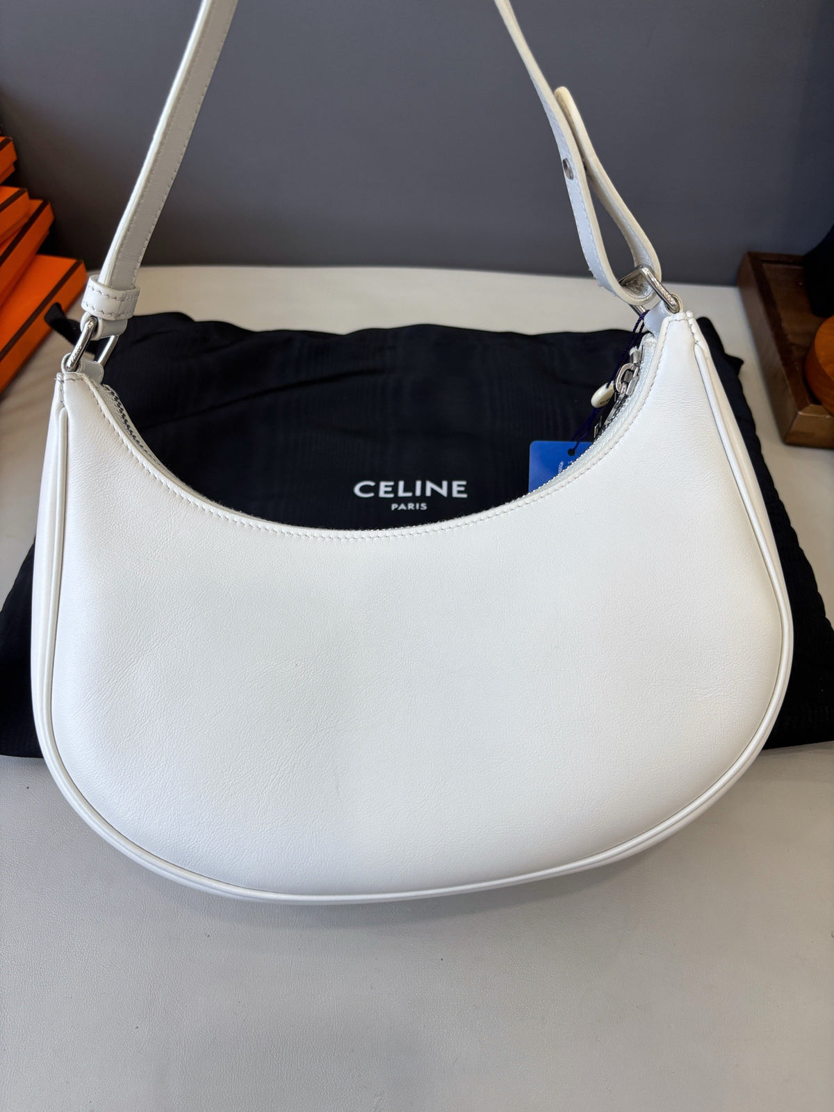 Celine - Ava - Leather - White - (small)