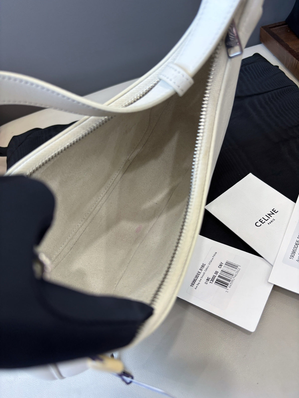 Celine - Ava - Leather - White - (small)