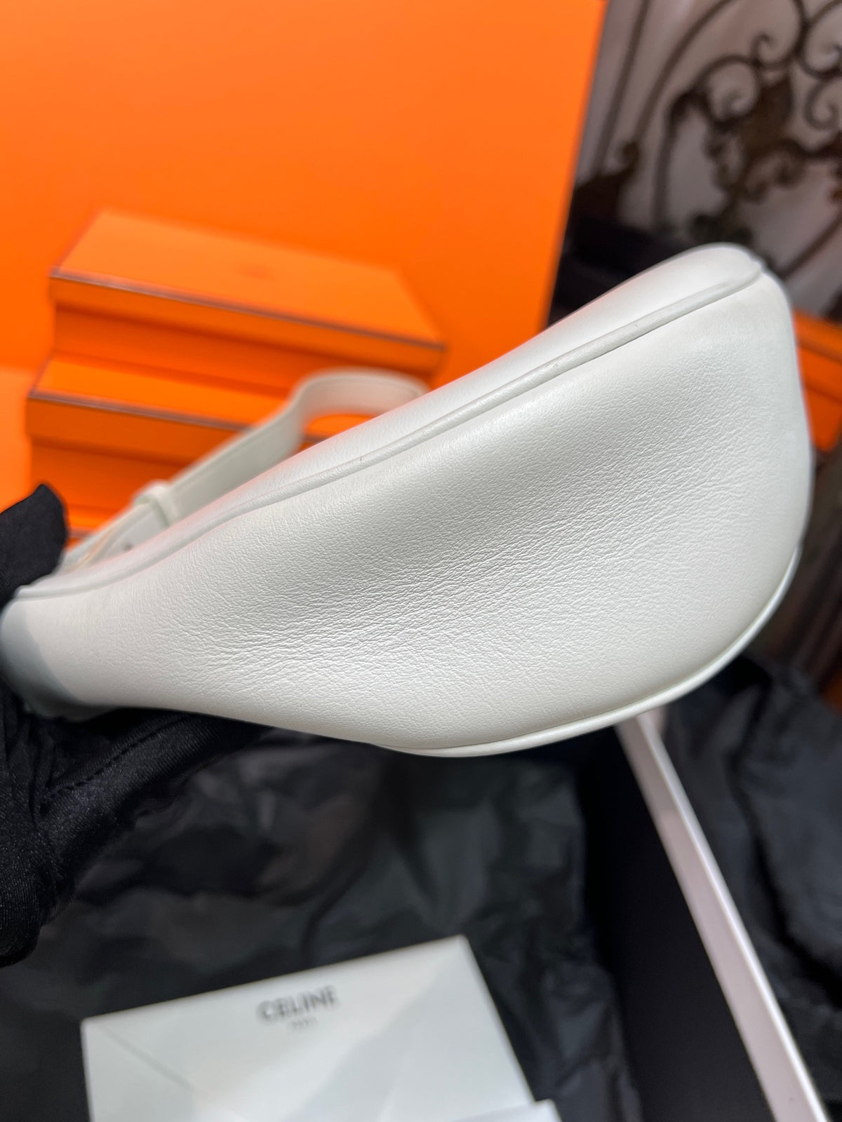 Celine - Ava Medium - Leather - White - (medium)
