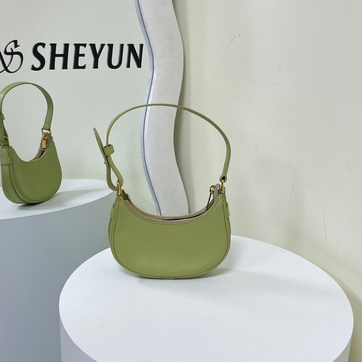 Celine - Ava Mini - Leather - Green - (mini)