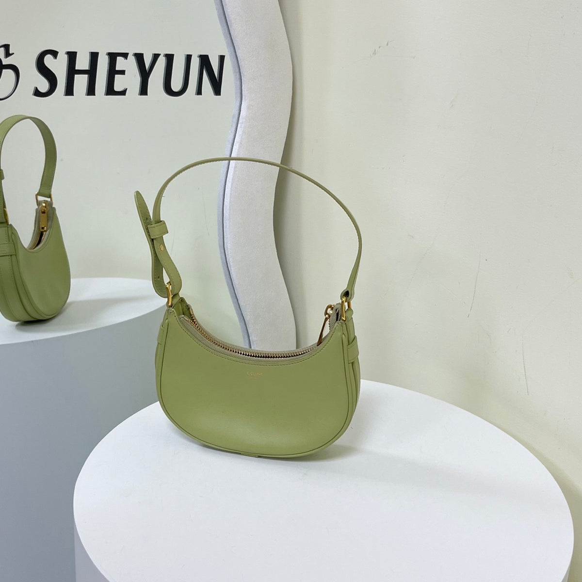 Celine - Ava Mini - Leather - Green - (mini)