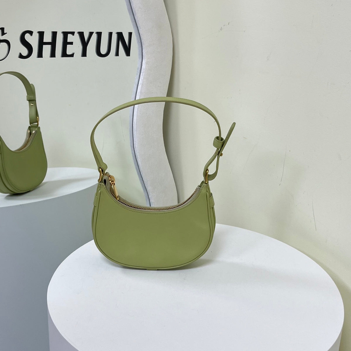 Celine - Ava Mini - Leather - Green - (mini)