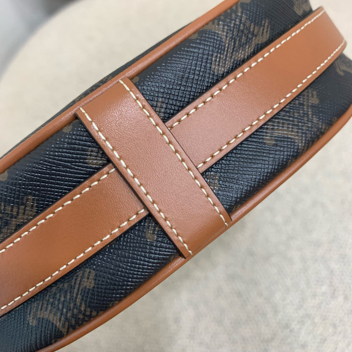 Celine - Ava Moon Bag - Synthetic - Brown - (mini)