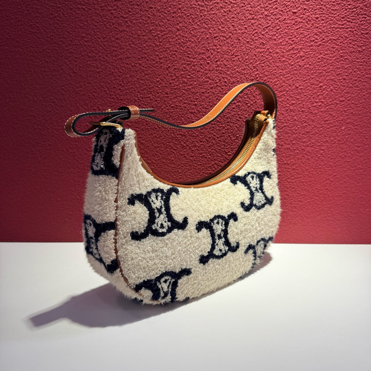 Celine - Ava Triomphe - Cloth - Beige - (small)