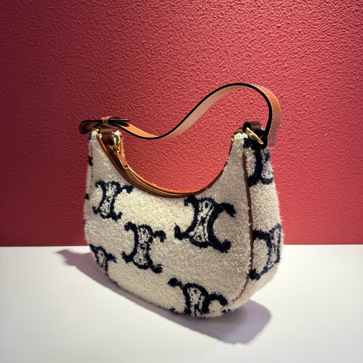 Celine - Ava Triomphe - Cloth - Beige - (small)