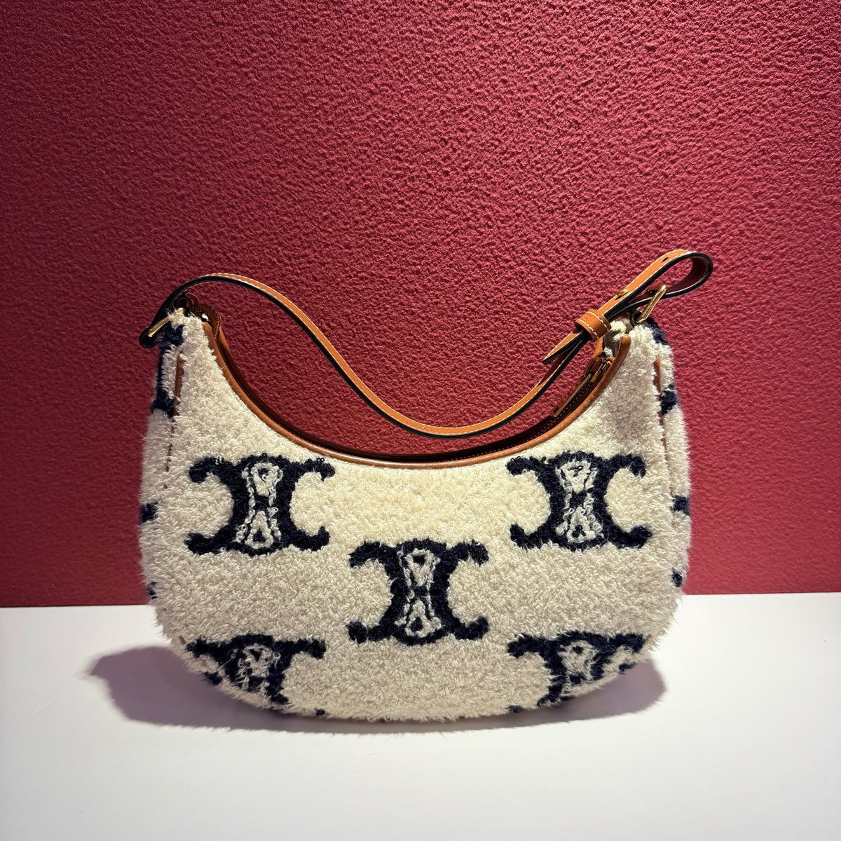 Celine - Ava Triomphe - Cloth - Beige - (small)