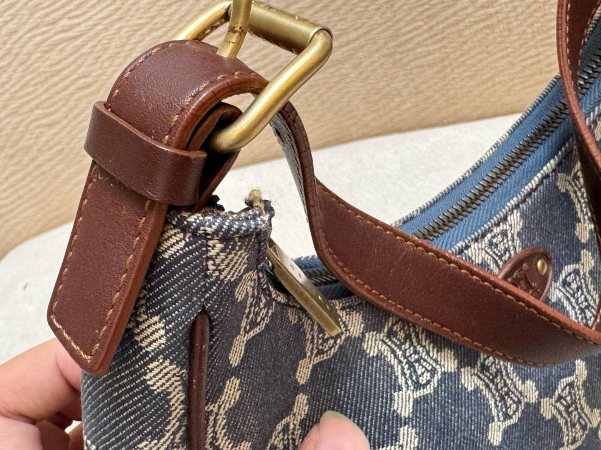 Celine - Ava Triomphe Denim - Denim - Jeans - Blue - (small)