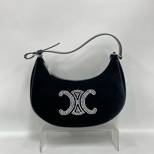 Celine - AVA Triomphe - Velvet - Black - (mini)
