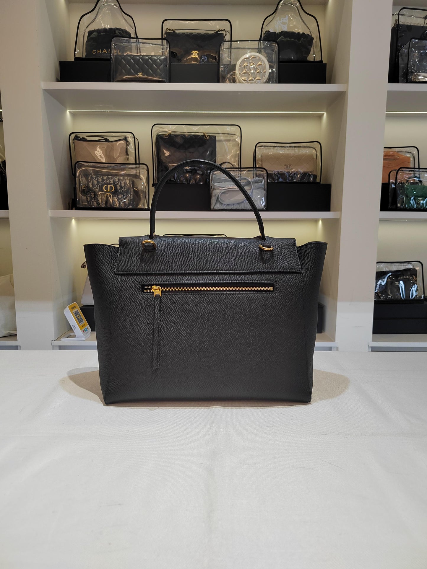 Celine - Belt Bag - Calfskin - Black - (medium)