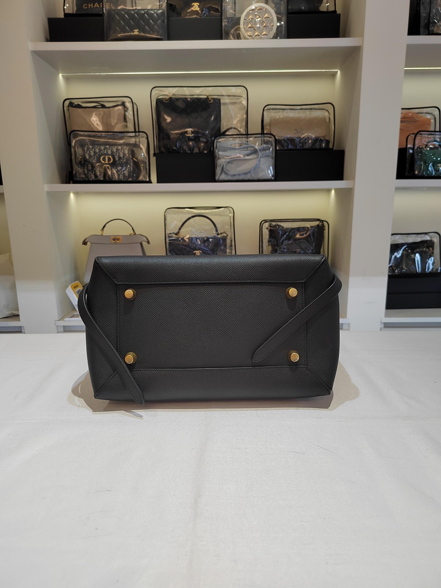 Celine - Belt Bag - Calfskin - Black - (medium)