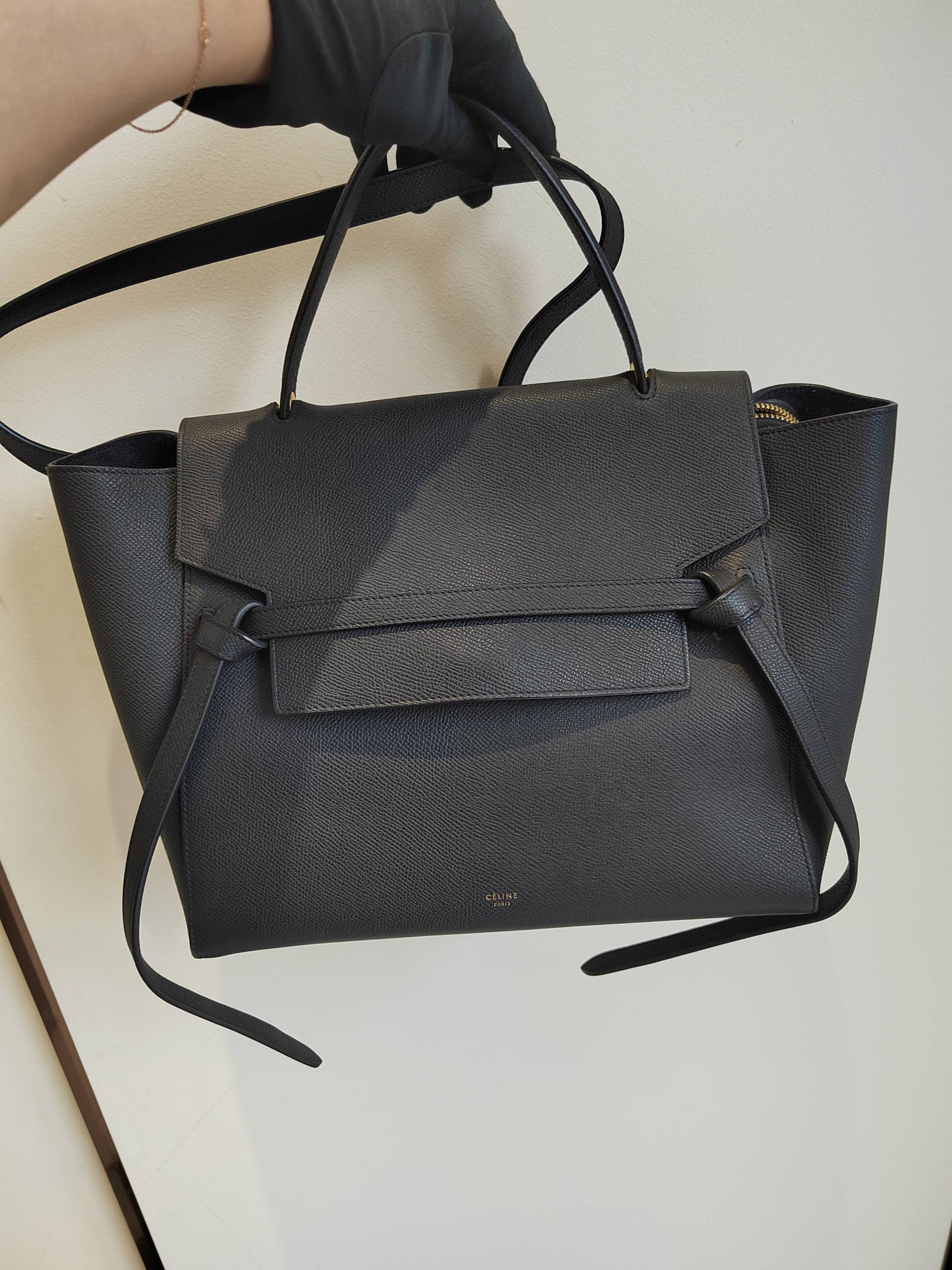 Celine - Belt Bag - Calfskin - Black - (medium)