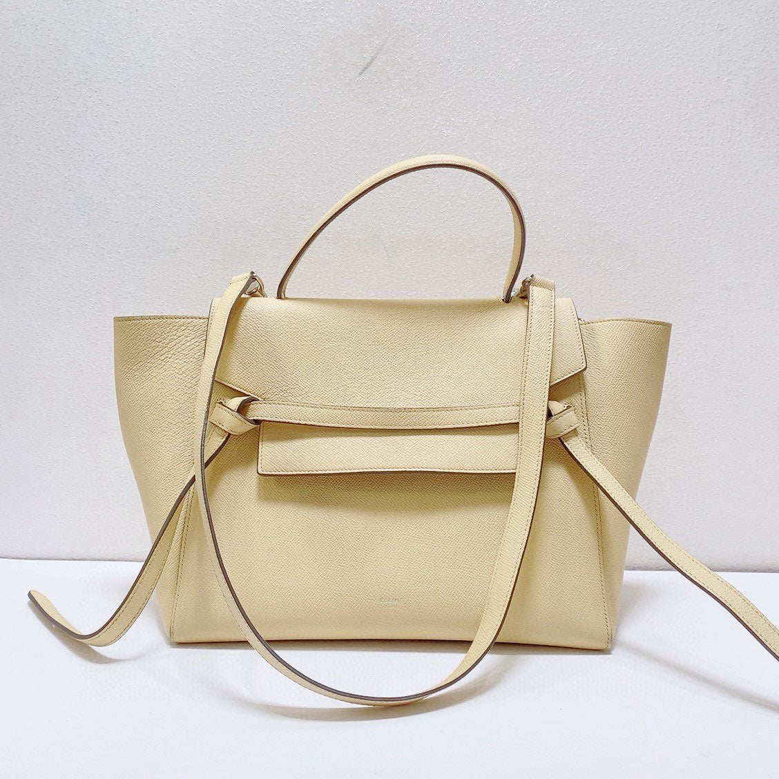 Celine - Belt Bag - Grained calfskin leather - Beige - (Mini)