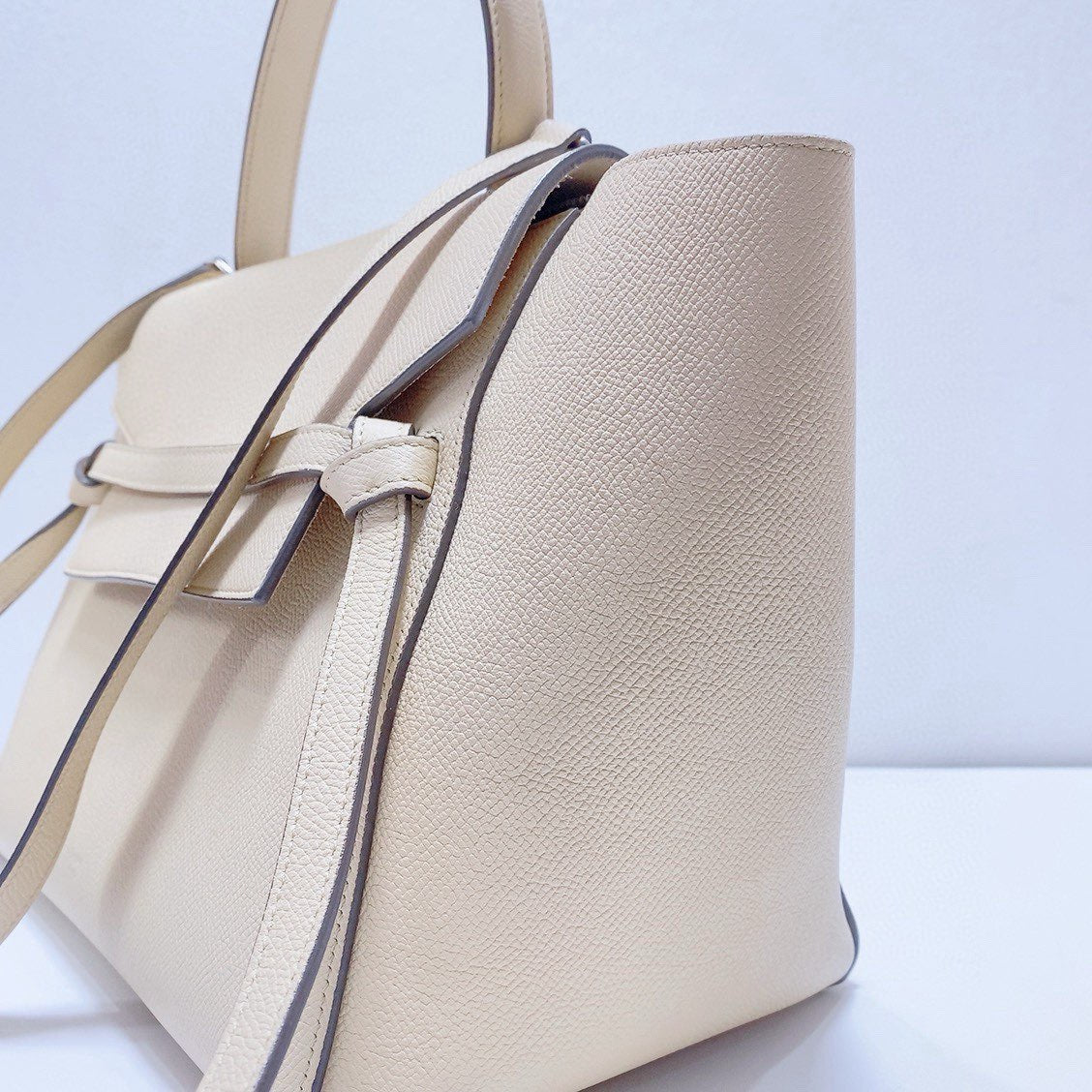 Celine - Belt Bag - Grained calfskin leather - Beige - (Mini)