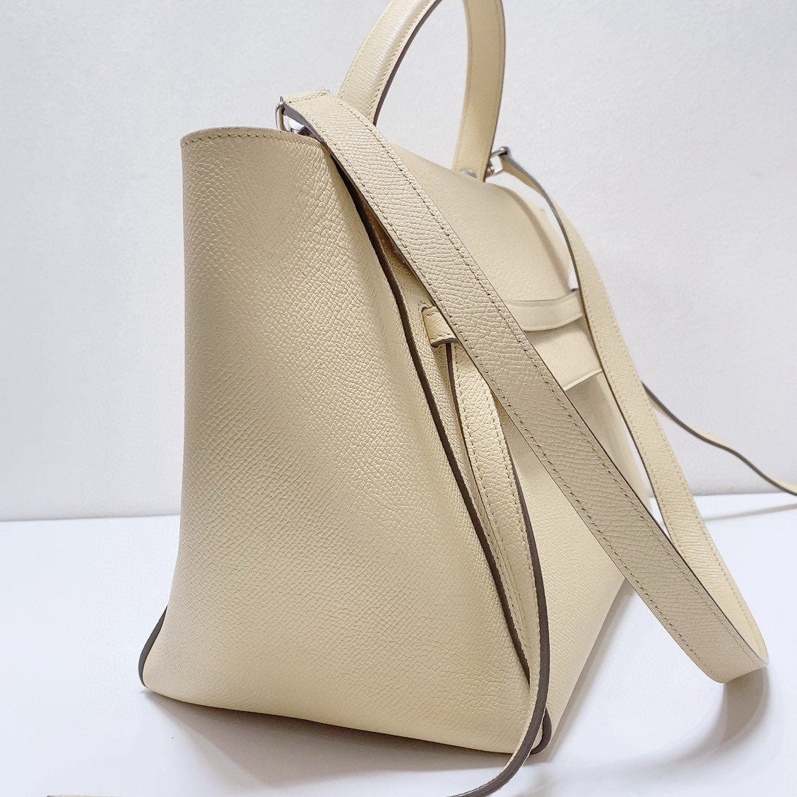 Celine - Belt Bag - Grained calfskin leather - Beige - (Mini)