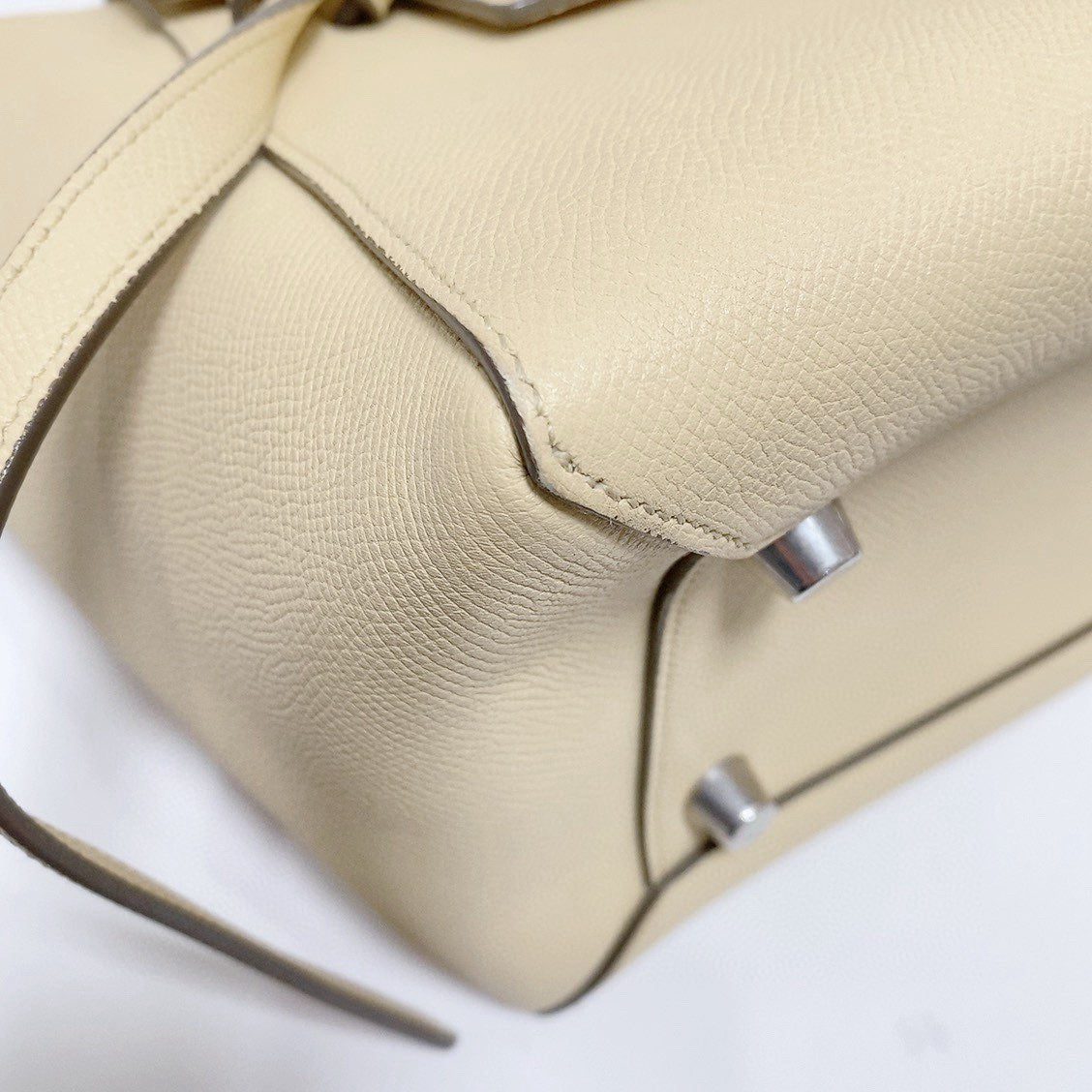 Celine - Belt Bag - Grained calfskin leather - Beige - (Mini)