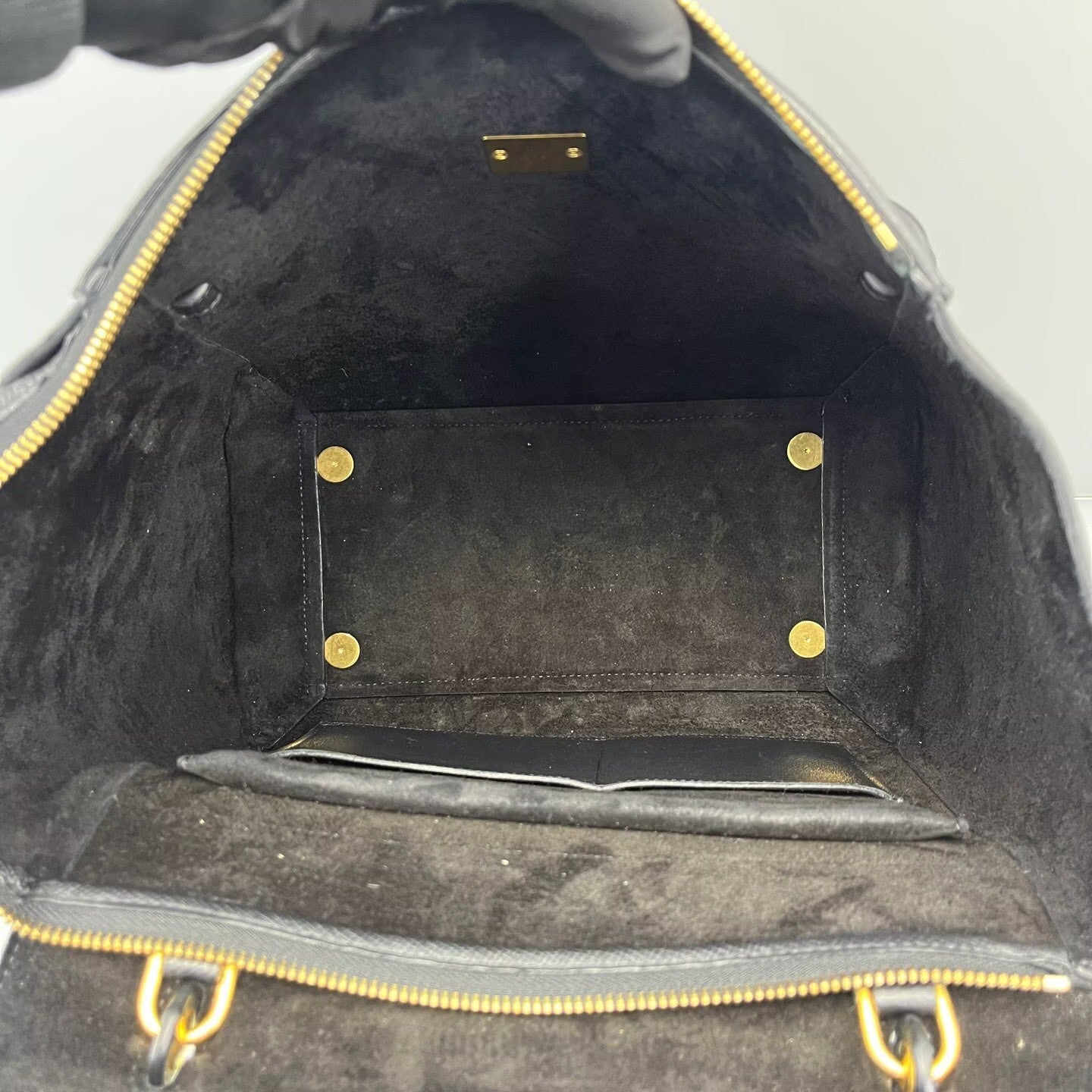 Celine - Belt Bag - Grained calfskin leather - Black - (Medium)