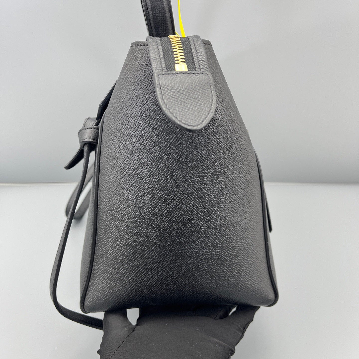 Celine - Belt Bag - Grained calfskin leather - Black - (Medium)