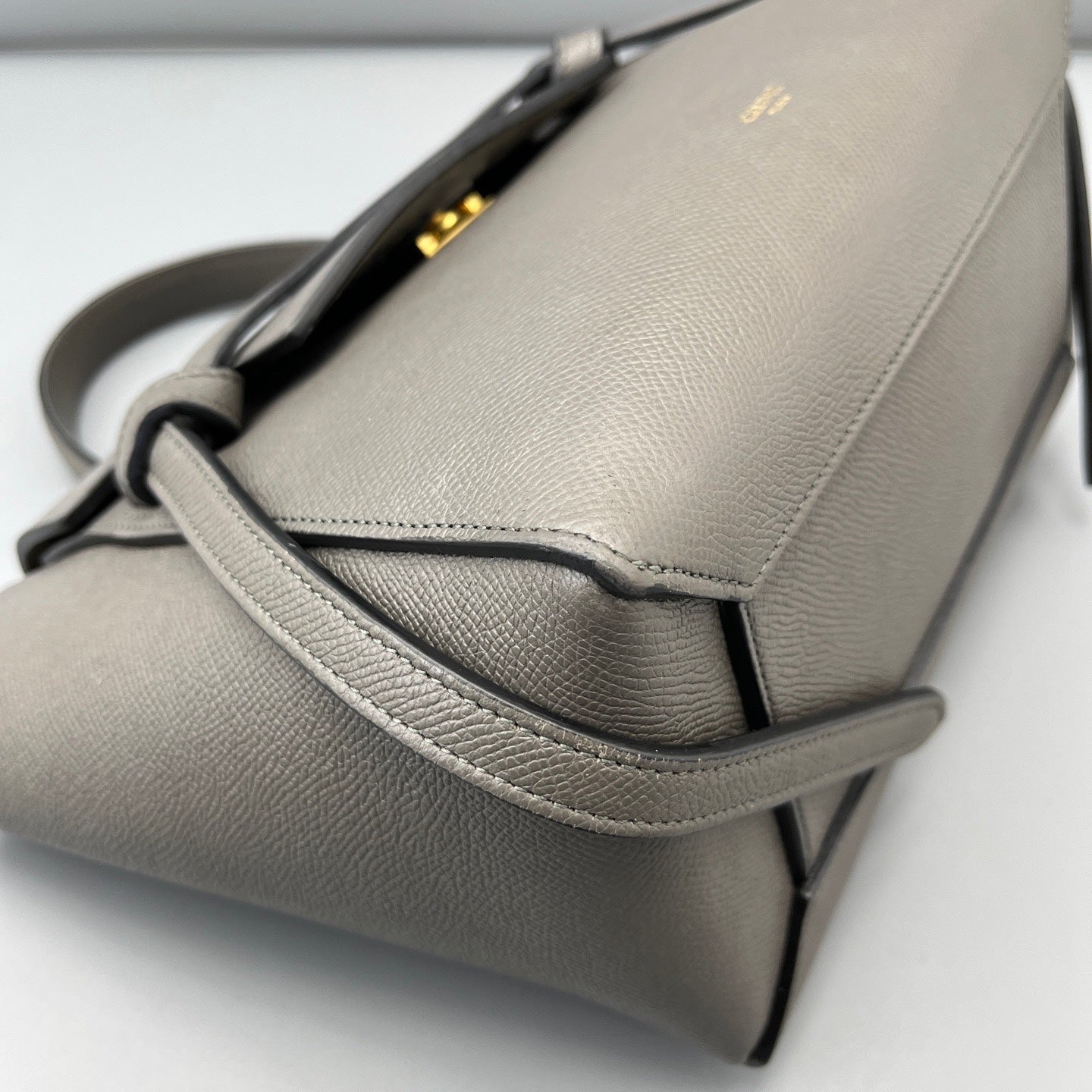 Celine - Belt Bag - Grained calfskin leather - Grey - (Small)
